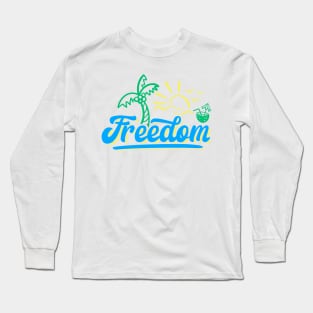 Freedom Summertime Bliss Long Sleeve T-Shirt